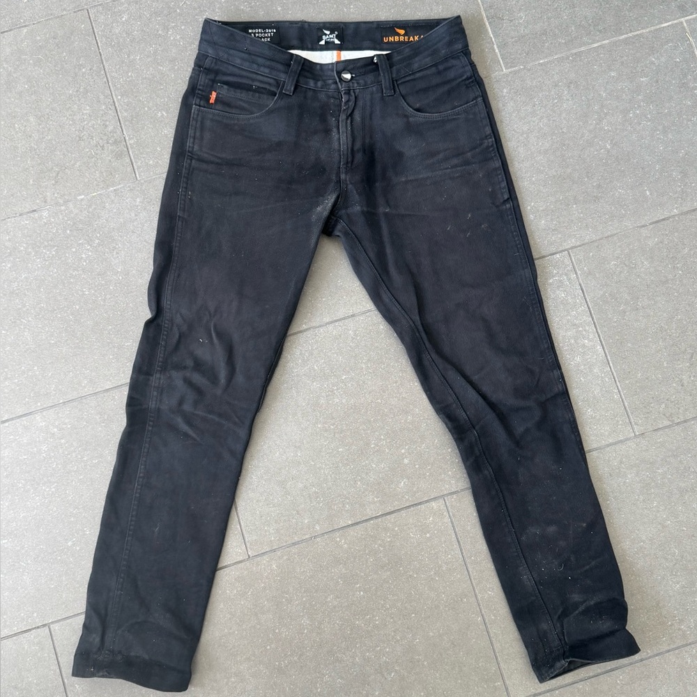 SOLD SOLD SOLD Saint Unbreakable Motorcycle Jeans Black 32